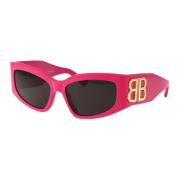 Balenciaga Stiliga solglasögon Bb0321S Pink, Dam