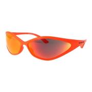 Balenciaga Stiliga solglasögon med BB0285S-modell Orange, Unisex