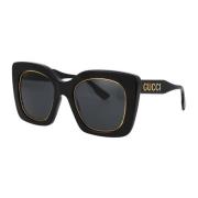 Gucci Stiliga solglasögon Gg1151S Black, Dam