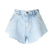 Pinko Denim Comfort Shorts Blue, Dam