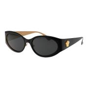 Versace Stiliga solglasögon med modell 0Ve2263 Black, Dam