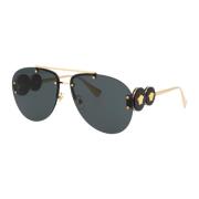 Versace Stiliga solglasögon med modell 0Ve2250 Yellow, Dam