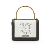 Love Moschino Svarta Väskor för Stiligt Utseende Multicolor, Dam