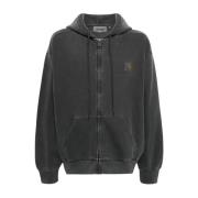 Carhartt Wip Ballong Passform Hooded Nelson Jacket Gray, Herr