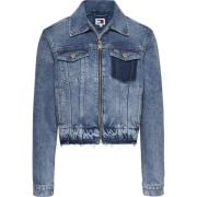 Tommy Jeans Vintage Denim Jacket Blue Ss24 Blue, Dam