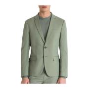 Antony Morato Salvia Grön Modern Kostymjacka Green, Herr