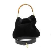 Gucci Vintage Pre-owned Mocka handvskor Black, Dam