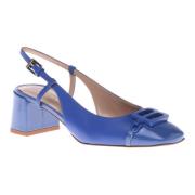 Baldinini Court shoe in blue calfskin Blue, Dam
