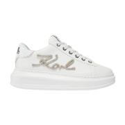 Karl Lagerfeld Vit Sneaker Kapri Kl62510G White, Dam