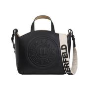 Karl Lagerfeld Cirkel Tote Patch Väska Black, Dam