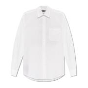 Moschino Tryckt skjorta White, Dam