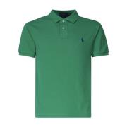 Polo Ralph Lauren Grön Polo T-shirt med Logobroderi Green, Herr