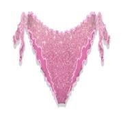 MC2 Saint Barth Spets Bikiniunderdel Pink, Dam