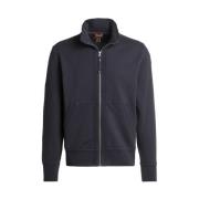 Parajumpers Zip Cardigan - Bomull Modell PM FLG R03 Blue, Herr