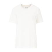 Maison Margiela Vita T-shirts och Polos White, Dam