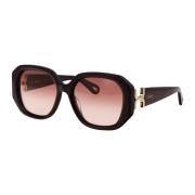 Chloé Stiliga Solglasögon för Trendigt Utseende Red, Dam