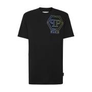 Philipp Plein Stilren T-shirt för Män Black, Herr