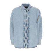 Y/Project Klassisk Denim Skjorta Blue, Herr