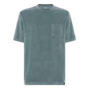 Boggi Milano Bomull/Nylon T-shirt Green, Herr