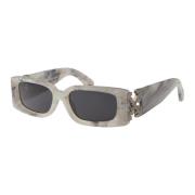 Off White Roma Solglasögon för Stiligt Solsskydd Gray, Unisex