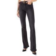 Pinko Flora Flare Denim Svarta Jeans Black, Dam