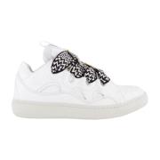 Lanvin Curb Sneakers White, Dam