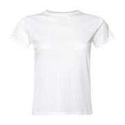 Frame Slim-Fit Crew Neck T-shirt White, Dam