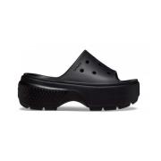 Crocs Sliders Black, Dam
