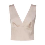 Guess Snygg Marciano Top Beige, Dam