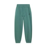 Nike Phoenix Fleece Sweatpants med Broderi Logo Green, Herr