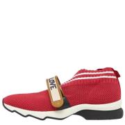 Fendi Vintage Pre-owned Mesh sneakers Red, Dam
