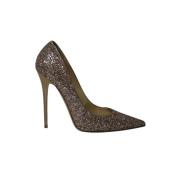 Jimmy Choo Pre-owned Pre-owned Polyester klackskor Yellow, Dam