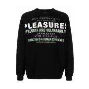 Pleasures Crewneck Sweaters och Stickat Black, Herr