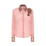 Blugirl Stilren Skjorta för Kvinnor Pink, Dam