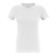Deha Stretch T-shirt med logotyptryck White, Dam