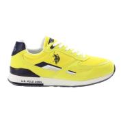 U.s. Polo Assn. Gula Print Slip-On Sneakers Yellow, Herr