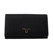 Pollini Stilfull Plånbok med Flera Fack Black, Dam