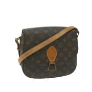 Louis Vuitton Vintage Pre-owned Canvas louis-vuitton-vskor Brown, Dam