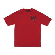 New Era NBA Script Tee Red/White Red, Herr