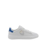Blauer Vit/Royal Läder Tennis Sneakers White, Herr