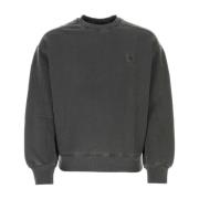 Carhartt Wip Mörkgrå Nelson Sweat Gray, Herr