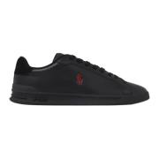Ralph Lauren Herr Sneakers Svart/Röd Black, Herr