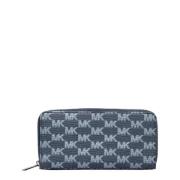 Michael Kors Pre-owned Pre-owned Canvas plnbcker Blue, Dam