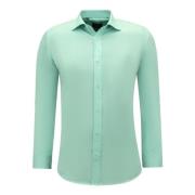 Gentile Bellini Oxford Långärmad Skjorta För Män Green, Herr