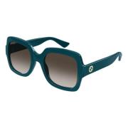 Gucci Mode Solglasögon Samling Blue, Dam