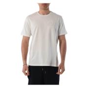 Armani Exchange Bomull T-shirt med bröstlogo White, Herr