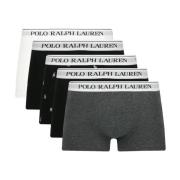 Ralph Lauren 5 Stretch Boxers Set - Svart Multicolor, Herr