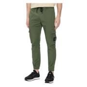Calvin Klein Jeans Stiliga Gröna Bomullbyxor med Fickor Green, Herr