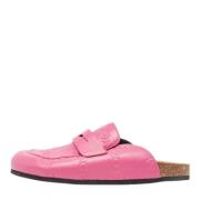 JW Anderson Pre-owned Pre-owned Laeder lgskor Pink, Herr