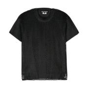Junya Watanabe Svart Panel T-shirts och Polos Black, Dam